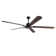 Bairoil 5-Blade Classics Reversible Ceiling Fan with Remote Control Without Lights