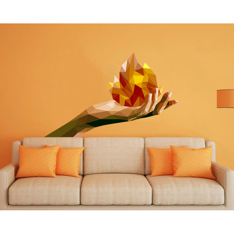 Abstract Wall Decal, 46" H x 59" W