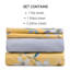  Ensemble de draps 100% coton Peach-726077482-726077479