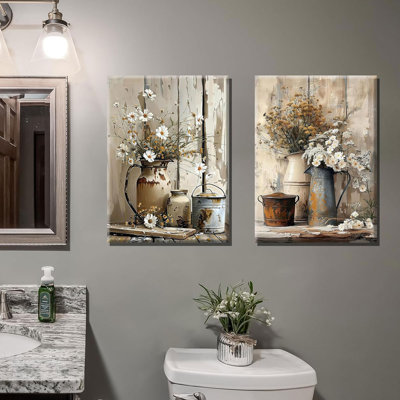 2 Piece Wrapped Canvas Print