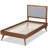 Upholstered Slat Bed-1924615248