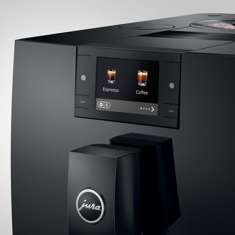 C9 Piano Black Automatic Coffee Machine, Black