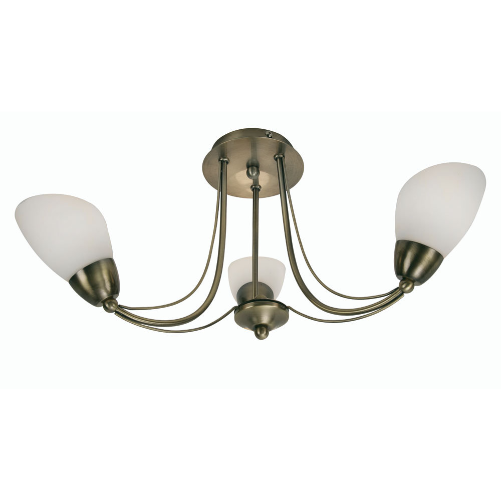 Magnolia 2-Light Semi Flush Mount