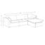 Canapé modulaire 4 pièces 4 pièces-1394664741