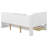 Wood  Platform Bed With Storage Headboard-1613879882