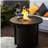 40000BTU Propane Round Pit Table Propane Pit Table