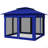Outsunny 11' X 11' Pop Up Canopy, Outdoor Patio Gazebo Shelter With Removable Zipper Netting, Instant Event Tent W/ 114 Square Feet Of Shade And Carry Bag For Backyard, Garden-123312252-123312253