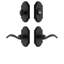 Ageless Iron Vault Short Plate Entry Set with Tine Lever-836875172-836875178