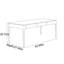 Bureau rectangulaire rétro-981143095