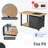 Ensemble modulaire de conversation pour patio 8 pièces avec coussins et table de foyer 8 pièces-1339937295