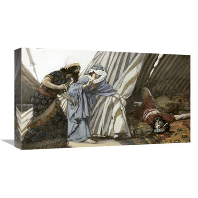 " Jael Shows To Barak, Sisera Lying Dead "