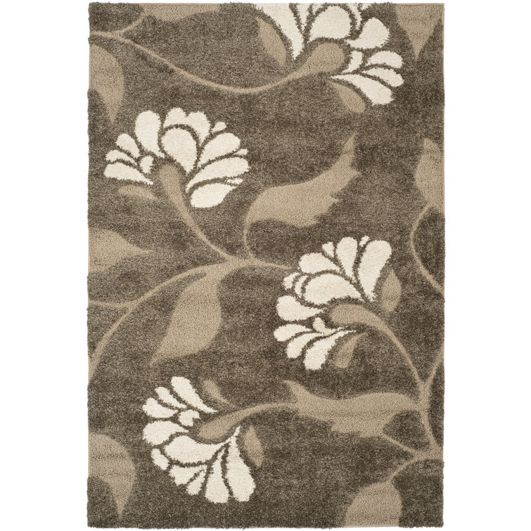 Chanhassen Shag Performance Floral Rug