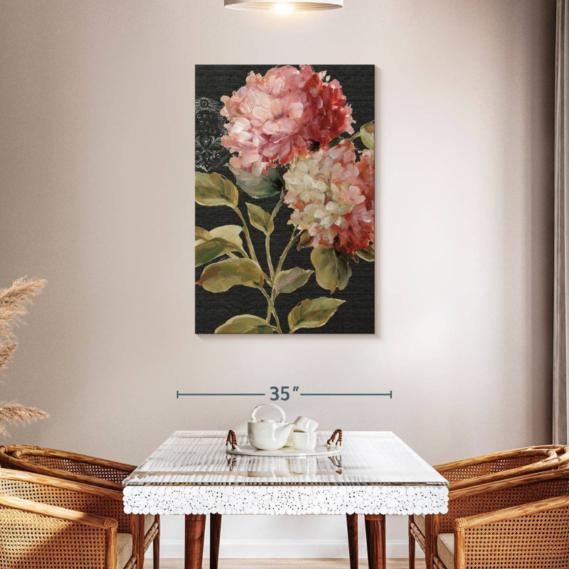 Harnek Harmonious Hydrangeas, 45" H x 30" W