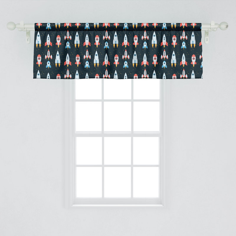 Cantonnière Ambesonne, ensemble de 2 variétés 93080, L 54 po x L 18 po