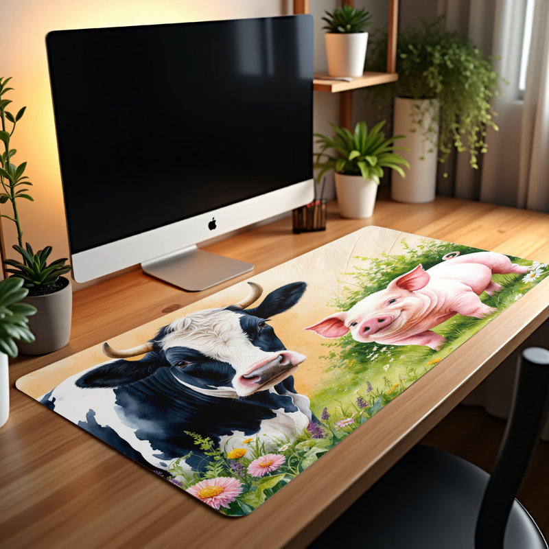 Polyester Desk Pad, 23.6x13.8