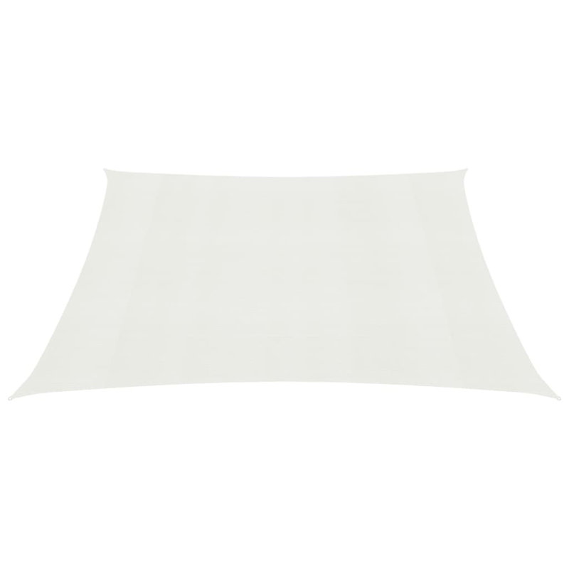 Finan Square Shade Sail, White, 4m x 4m