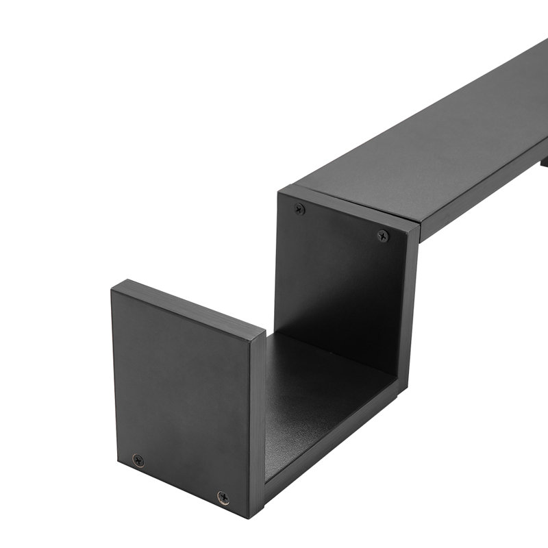 Malysia 2 Piece Solid Wood Floating Shelf