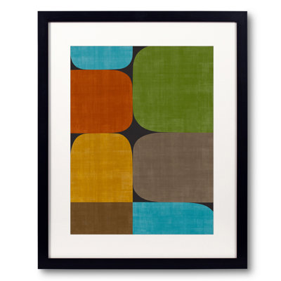 Blocks Print by Angel Estevez