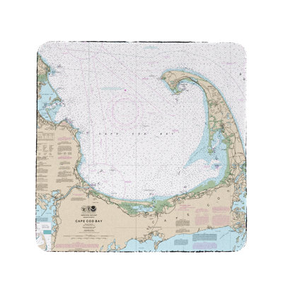 Cape cod bay, ma sous-verre