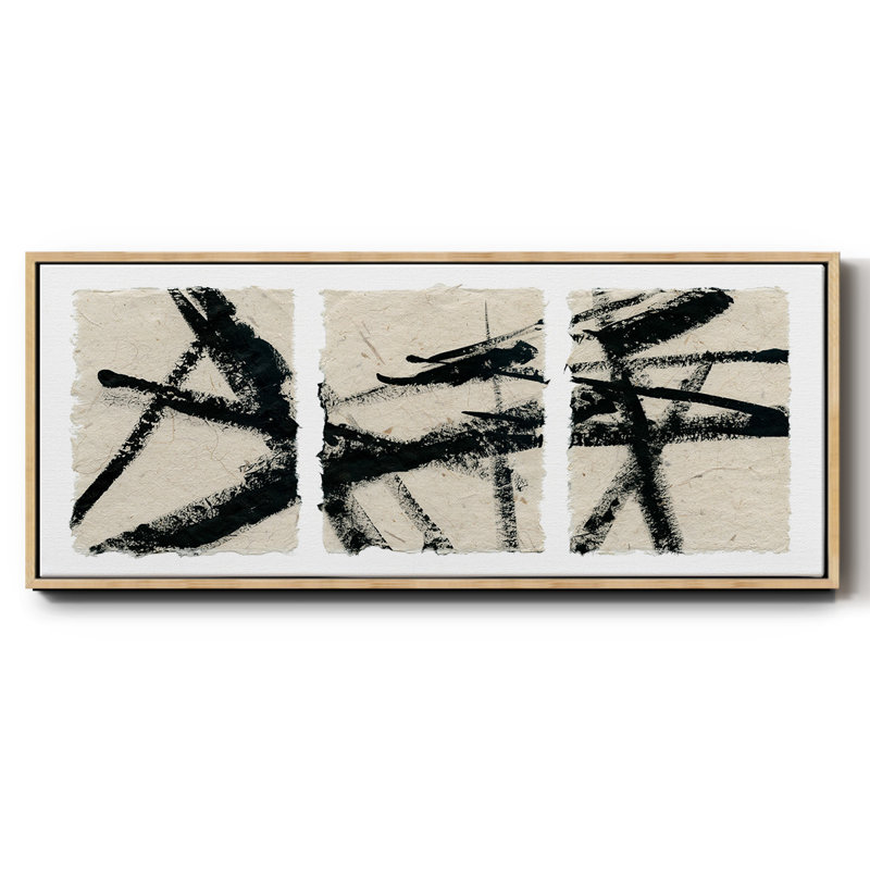 Got Our Lines Crossed- Framed Canvas