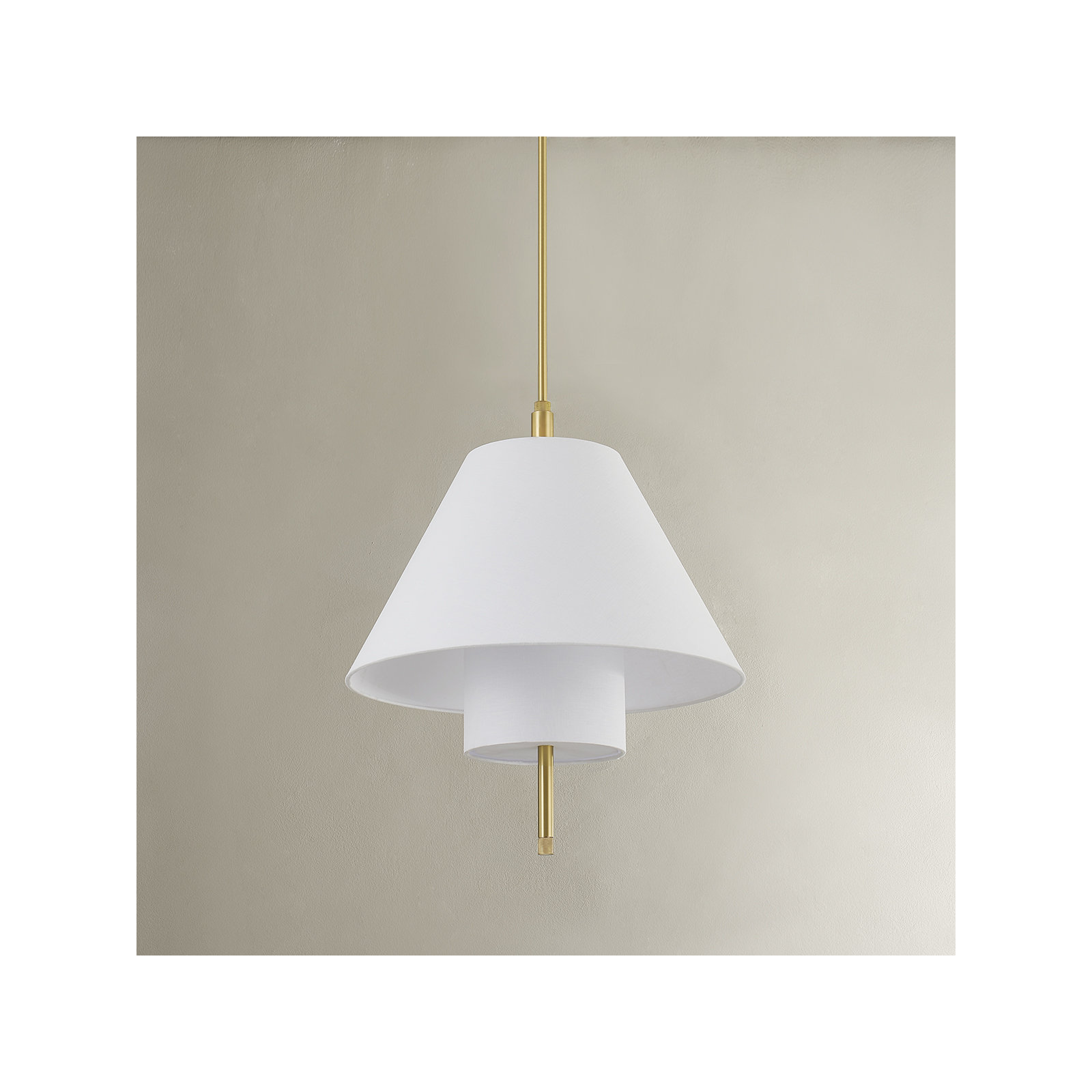 Glenmoore Pendant by PEMBROOKE & IVES, Aged Brass