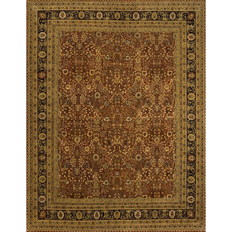 Traditional Hand Knotted Wool Oriental Area Rug