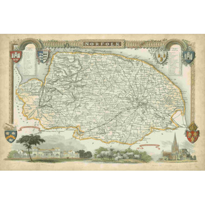 " Map Of Norfolk "