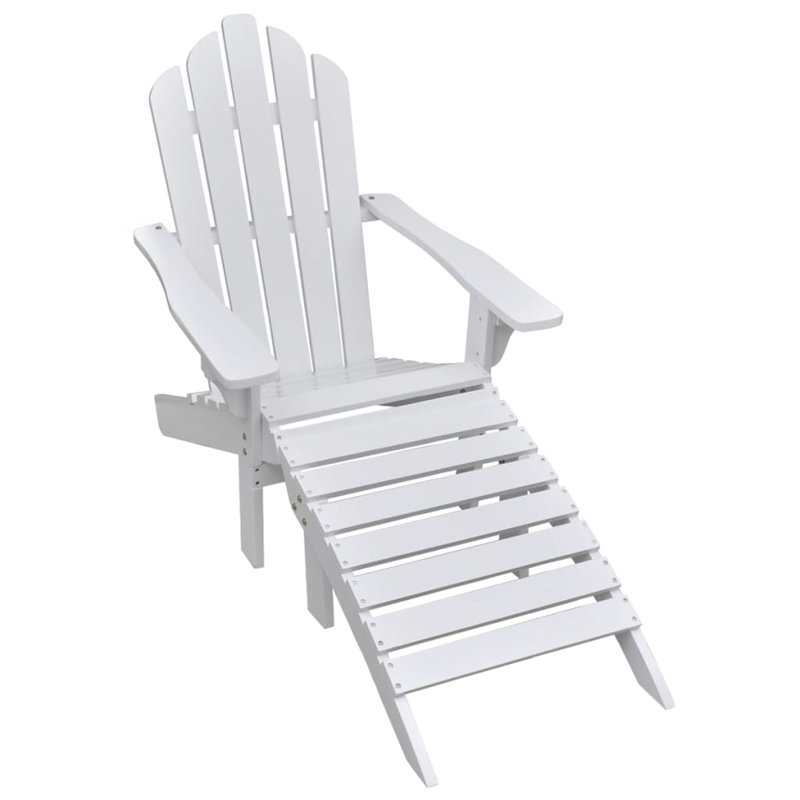 Chaise Adirondack Elderton, Blanc