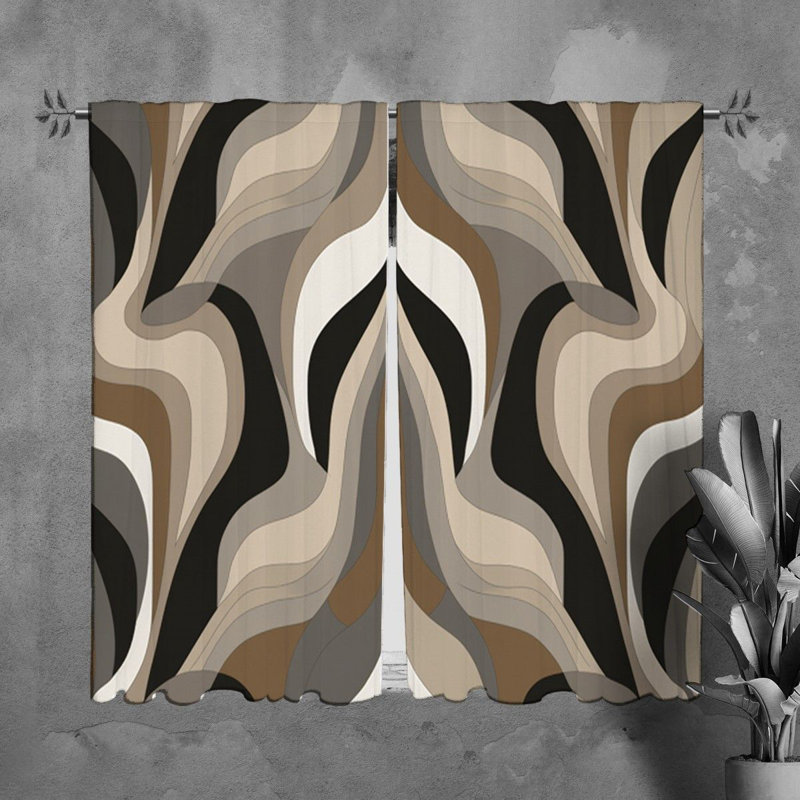 Saarrah Room Darkening Curtain Pair, 40" W x 61" L