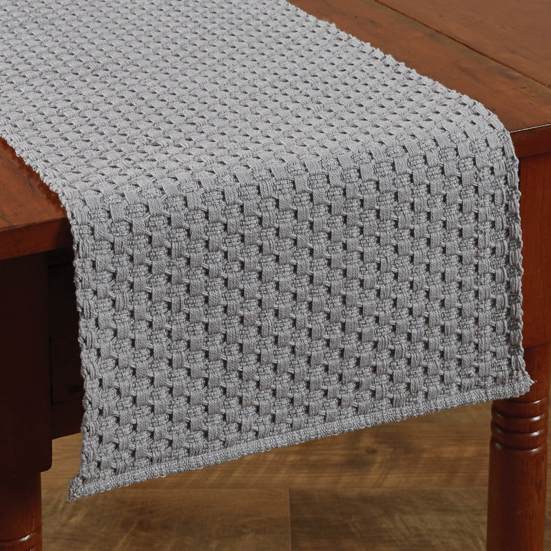 Sarabelle Rectangular Table Runner, Blue, 54" x 13"