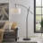 Crowl 84 " Arched Floor Lamp-2103491795