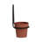 Metal Iron Wall Planter Contemporary Decorative Arched Frame Minimalist Style Vertical Garden Mount Accent Modern Geometric Design Durable Construction Indoor Outdoor Display Hanging Container-499693102