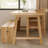 Modern simple pure solid wood dining table-106973300