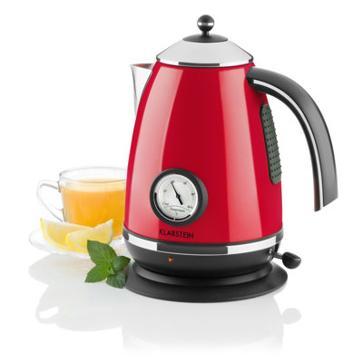 Klarstein 1.7L Stainless Steel Electric Tea Kettle