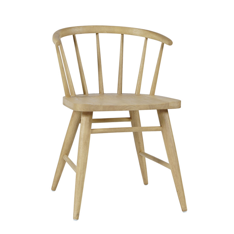 Chaise de salle à manger Crumpton, Naturel