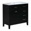 Ensemble de meuble-lavabo avec tiroirs 36 po Siety-422740549