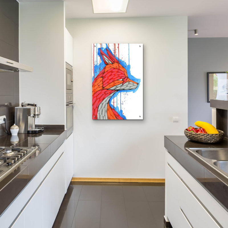 " Sly As A " by Ric Stultz, 36" H x 24" W x 0.2" D