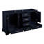 Quen 60" Freestanding Double Basin Vanity Set with Cabinet, Vanity Top, and Oval Undermount Sinks-584204831-584326311-584326314