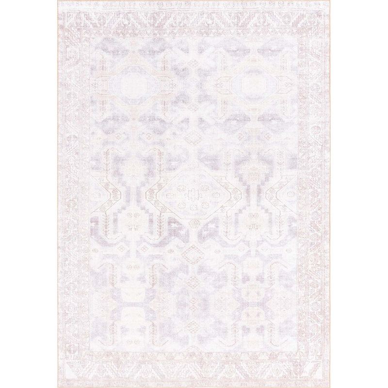 Chenille Geometric Indoor Rug, Rectangle 7'6" x 10'6"