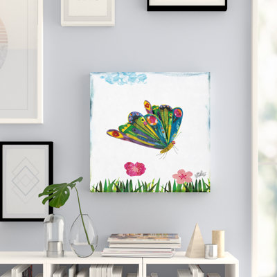 «Knott Vibrant Butterfly Wings II», reproduction sur toile tendue