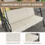 3 Person Porch Swing with Canopy