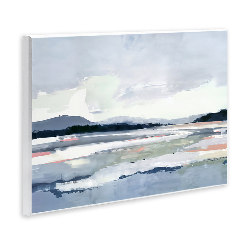«Infinite Calm Landscape», plaque murale par Irena Orlov, H 10 po x l 15 po