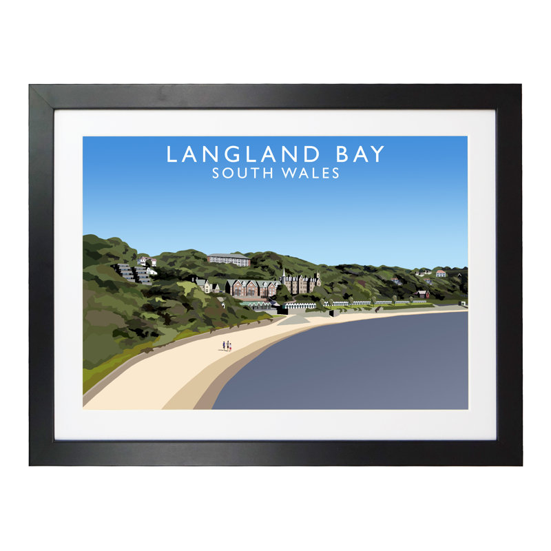 Richard O'Neil - Print, Black Wood Frame, 44 cm H x 54 cm W x 2.2 cm D