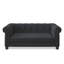 Élégant lit pour animaux de compagnie rectangulaire pour petits et moyens chiens, canapé-lit surélevé durable, canapé pour chien confortable, canapé pour chien en lin moderne et tendance-1024057788