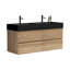 Meuble-lavabo flottant mural 48 po avec lavabo à quartz-888931153