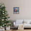 «Santa Riding Reindeer Landscape» par Pip Wilson, peinture-88106995-88106993