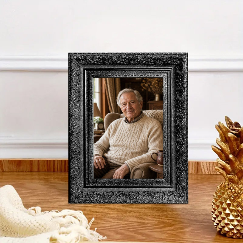 Cadre photo moderne classique 11 "x 14" 1PC noir pour cadeaux pour la maison neuve, 11" W x 14" H, Black, 1