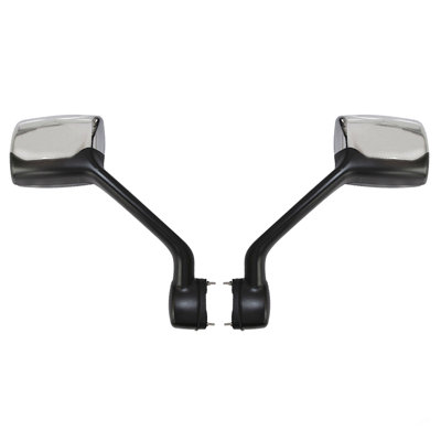 Compatible With Kenworth T680 & Peterbilt 579/587 Chrome Hood Mirrors Pair