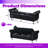 Velvet Upholstered Storage Ottoman Bench With Crystal Buttons, Wood Frame, Metal Legs-518365052
