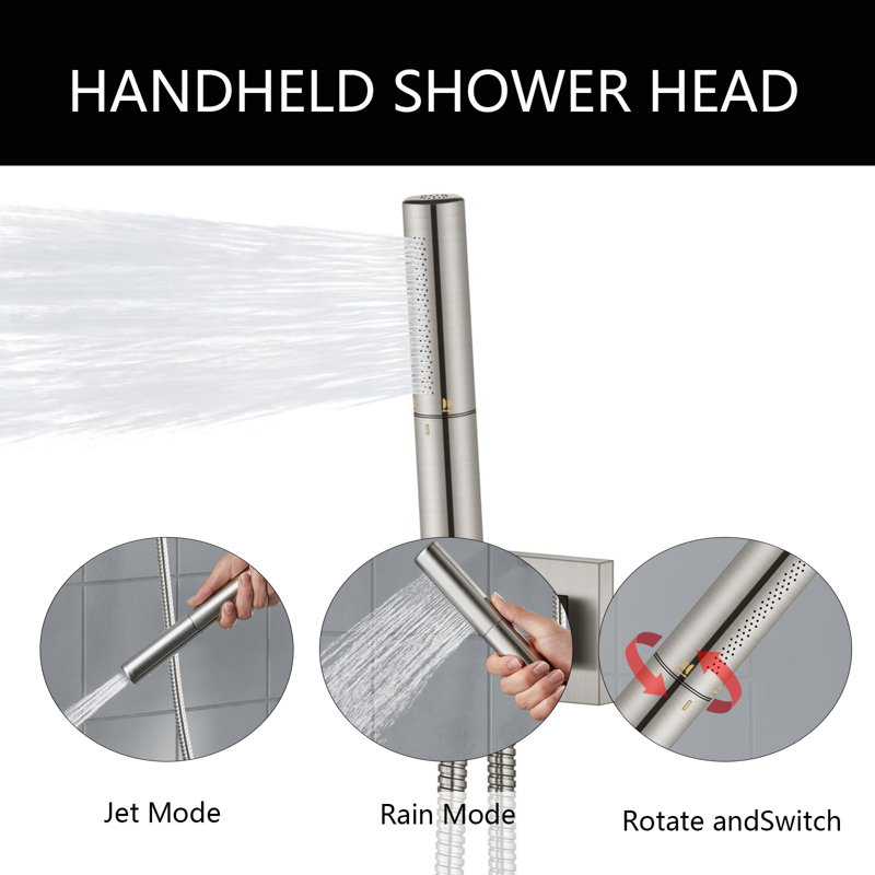Shower Head 1.8 GPM, Nickel